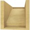 Ekena Millwork 8"W x 16"D x 8"H Wide Burlington Rough Cedar Woodgrain TimberThane Corbel, Primed Tan CORUR08X16X08BURRCPR - alternate 5